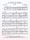 A Game Of Poker Sheet Music Saratoga Harold Arlen Johnny Mercer Musical Flop