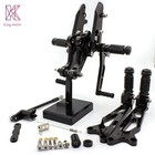 For Honda Msx125 Grom 2016-2023 2024 2025 Gp Cnc Rearset Foot Pegs Pedals Black