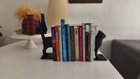 Adorable Plastic Cat Bookends -  Shelf Decor  Funny Cute
