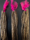 Antique Gold Metallic Metal Thread Wrapped Around Silk For Embroidery 3 Skeins 