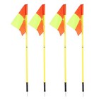 4pcs Easy To Use Football Field Corner Flags For Soccer Training