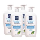 Fragrance-free Moisture Shave Cream For Men   Women  11 Oz Pump  Pack Of 4