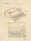 Steve Jobs Apple Iii Computer Official Us Patent Art Print- Original Apple 555