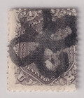 Us Scott  78 24c George Washington Stamp  Used  Fancy Cancel  Pse Cert  Cv  400