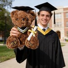 Class Of 2026 Graduation Teddy Bear Gift - Brown Plush Stuffed Browm Graduation