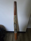 Used Decorated Eucalyptus Wood Didgeridoo