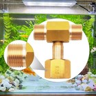 Aquarium Co2 Regulator Bubble Counter Valves With Secure Anti Backflow