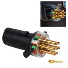   7865l  7-way Round Pin Tractor Trailer Circuit Chaser For Circuit Tester