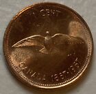 1967 One Canadian Cent - Dove - Confederation Centennial Bu W slight Impairments