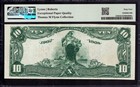 1902  10 First National Bank Note Currency Dubuque Iowa Pmg Cu 64 Epq