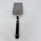 Ekco Flint Spatula Stainless Steel Black Handle Vtg Kitchen Tool 11     read