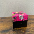 Ed Hardy Women s Gold-tone Skull And Roses Black Silicone Strap Octagonal Watch