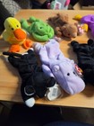 Ty Beanie Babies Lot Of 12 Assorted Animals W  Tags  Vintage 1993 Retired