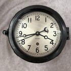 Vintage Chelsea Us Navy Deck Clock Bakelite Phenolic 6 Dial Wwii Mechanical Key