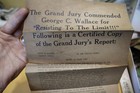 1962 Grand Jury Commended George C  Wallace Resisting To The Limit Document Copy