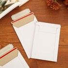 Fviexe 100 Pack 4 5x6 5 Inch Rigid Mailers  Self Seal Photo 4x6 Inch  White