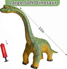     Big Brachiosaurus 32 Inch  Dinosaur Toys For Kids 3-5  Large Dinosaur Toys For