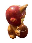 Vintage 1981 Garfield The Cat Football  Bank Jim Davis  Enesco 5 5  With Stopper