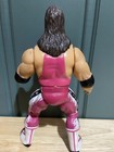 Wwf Jakks Pacific Hart Vs  Hart Family Feud Bret Hart All Pink Trunks Loose Wwe