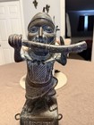 Antique African Benin-style Cast Bronze Figure Nigeria