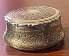 Rare Vintage Gioielleria Guido Galbiati Silver Plate Trinket Box Made In Italy