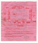 Queen Freddie Mercury Status Quo Ticket Vintage Maine Road Manchester July 1986