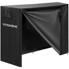 4 5 6 8ft Waterproof Firewood Log Rack Cover 600d Oxford   Zipper Hook Loop Tape