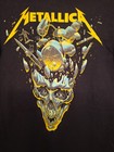 Metallica M72 World Tour 2025 Concert Shirt Pantera Limp Bizkit Black Tee Medium