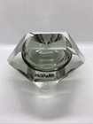 Beautiful Vintage Murano Sommerso Pagnin   Bon Mcm Faceted Ashtray