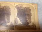 Balance Rock Colorado Stereoview Card W h  Jackson Garden Of The Gods