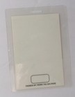 Vintage David Bowie1995 Outside Tour W  Nine Inch Nails Laminated Backstagepass