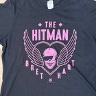 Bret Hitman Hart Wwe Shirt Black And Pink Size Mens Xxl