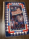 July 4th Quilt Wall Hanging Decor 