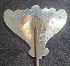 Antique Art Nouveau Mucha Style Women s Face Sterling Hat Pin