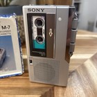 Vintage Sony Microcassette-recorder M-7 Walkman Cassette Tape Dictaphone Mint  