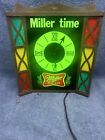 Vintage Miller High Life Beer Light Up Clock Sign  2