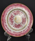 A Rare Pair Of Chinese Export Porcelain Pink  fitzhugh  Plates - Circa 1810