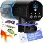 Automatic Fish Feeder With Timer - 2026 Model  Auto Food Dispenser For Aquariums