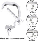 Truss C Clamp 1 18-2 Inch  10 Pack For Stage Lighting  55lb Load Capacity