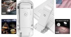 Portable Led Book Light Clip On Usb Rechargeable 3 Brightness Dimmable Readin   