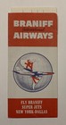 Ticket  1964 Braniff Airways El Dorado Super Jets - Dallas Jfk Dulles - Phillips
