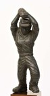 Early 20th Century  A Set Of Burmese Bronze Sportsman Figurines
