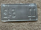 Rare Michigan Unused Vintage Sheriff License Plate Set Both Plates 