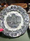 Two Plates For Plate Wall With Hangers Vintage