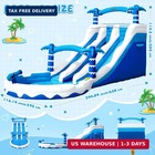 Fbsport Inflatable Water Slide For Big Kids And Adults backyard Inflatable Doubl