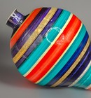 Wooden Trompo Mexican Classic Spininng Top Ornament Colorful  339