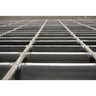 Carbon Steel Bar Grating  Smooth  24 In L  36 In W  0 75 In H  Black Painted