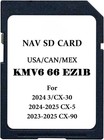      Latest Updated Kmv666ez1b Navigation Gps Sd Card For Mazda 3 Cx-30 cx-5 cx-90
