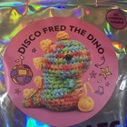 Wobbles Disco Fred The Dino Crochet Kit For Beginners All Materials Included