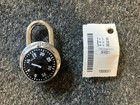  12  Master Lock 1525 Combination Padlock Black  V30 W o Key
